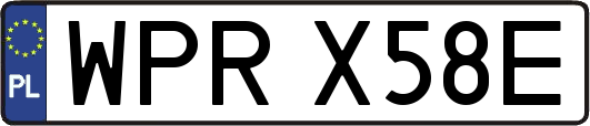WPRX58E