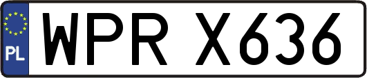 WPRX636