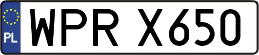 WPRX650