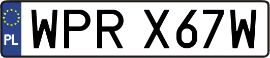 WPRX67W