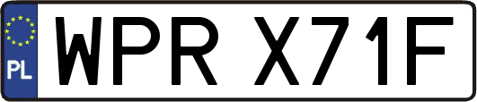 WPRX71F