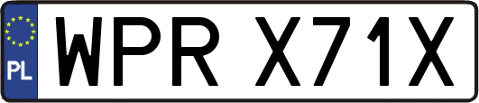 WPRX71X