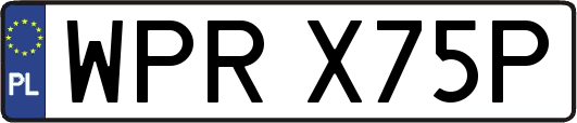 WPRX75P