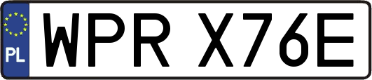 WPRX76E