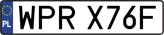 WPRX76F