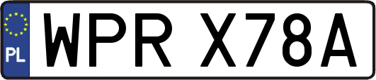 WPRX78A