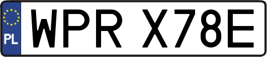 WPRX78E