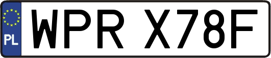WPRX78F
