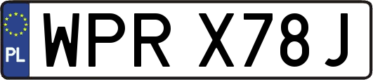 WPRX78J