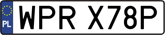 WPRX78P
