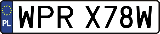 WPRX78W