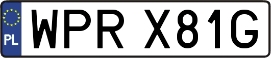 WPRX81G