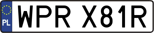 WPRX81R