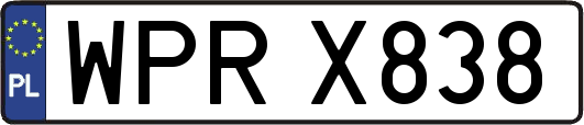 WPRX838