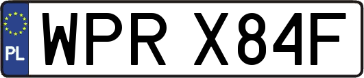 WPRX84F