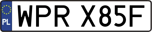 WPRX85F