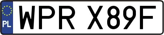 WPRX89F