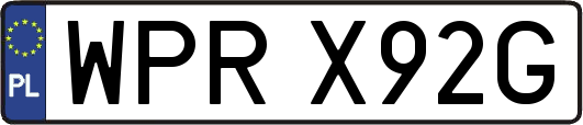 WPRX92G