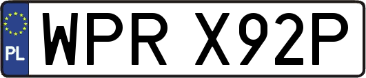 WPRX92P