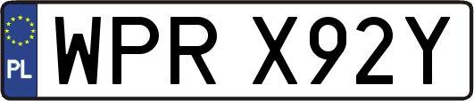 WPRX92Y