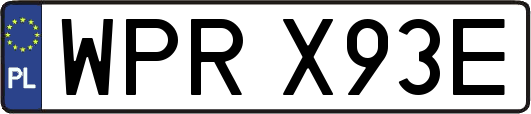 WPRX93E