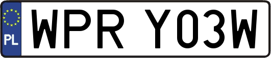 WPRY03W