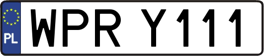 WPRY111