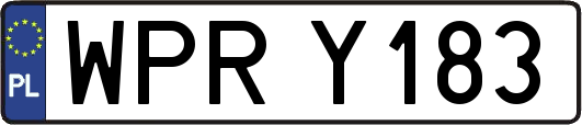 WPRY183