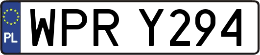 WPRY294