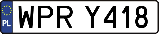 WPRY418