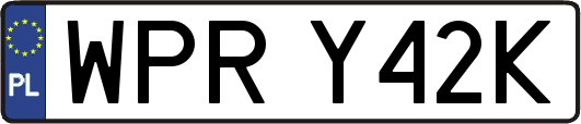 WPRY42K
