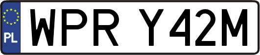 WPRY42M