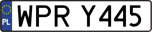 WPRY445