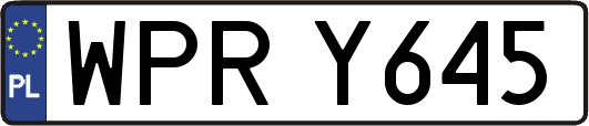 WPRY645