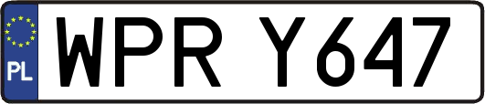 WPRY647