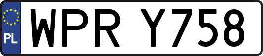 WPRY758