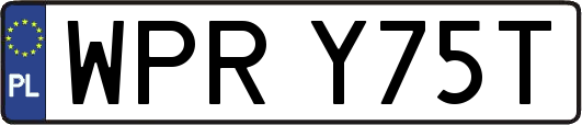 WPRY75T