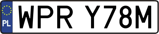 WPRY78M