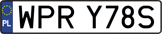 WPRY78S