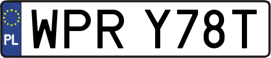 WPRY78T