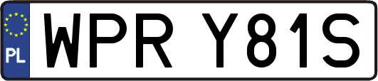 WPRY81S