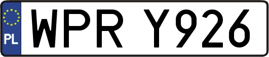 WPRY926