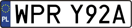 WPRY92A