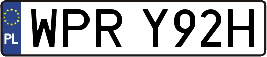 WPRY92H