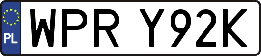 WPRY92K