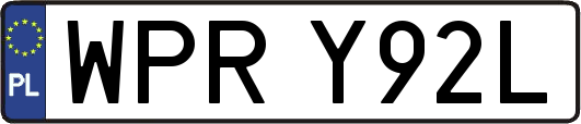 WPRY92L