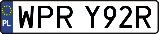 WPRY92R