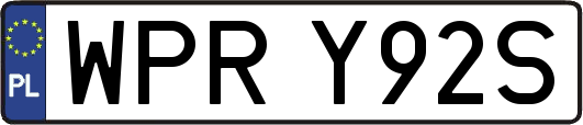 WPRY92S