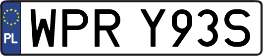 WPRY93S