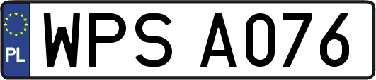 WPSA076